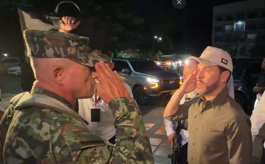 Abelardo De la Espriella llegó a Santa Marta