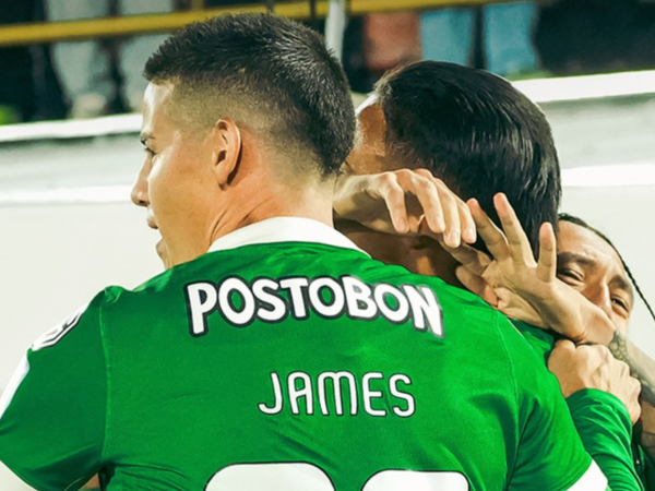 James Rodríguez debutó oficialmente con Atlético Nacional y fue clave en la victoria.