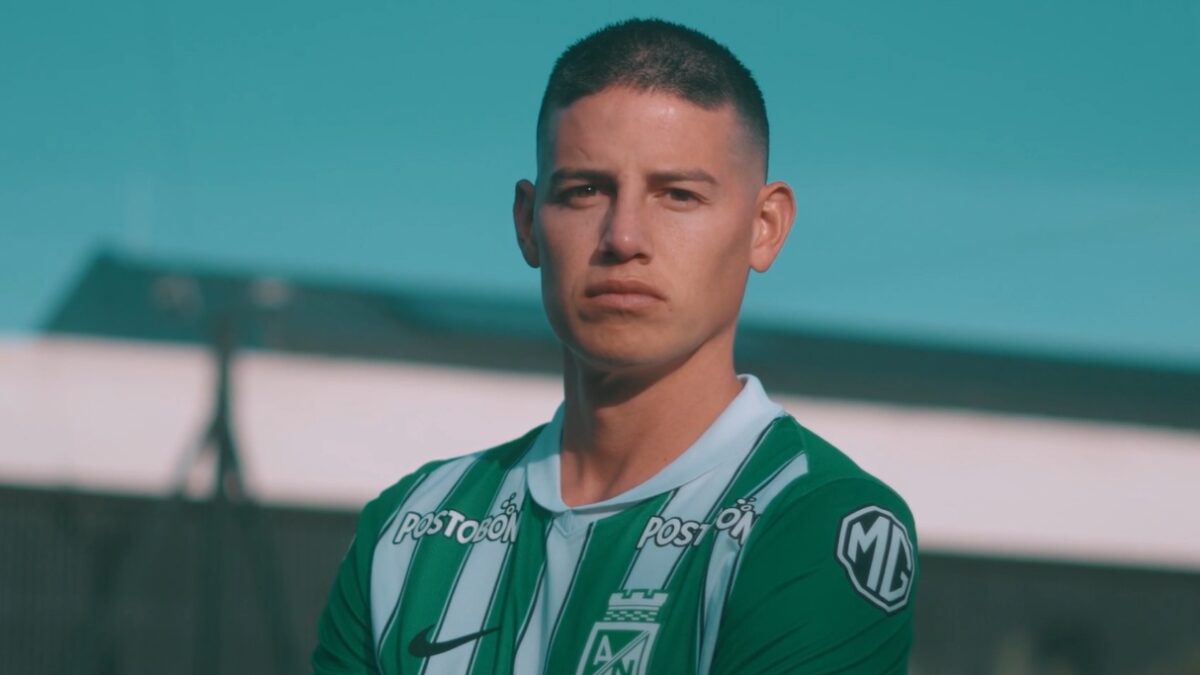 James Rodríguez nuevo jugador de Atlético Nacional