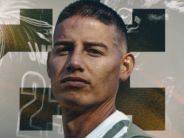 James Rodríguez ya tiene número en Atlético Nacional