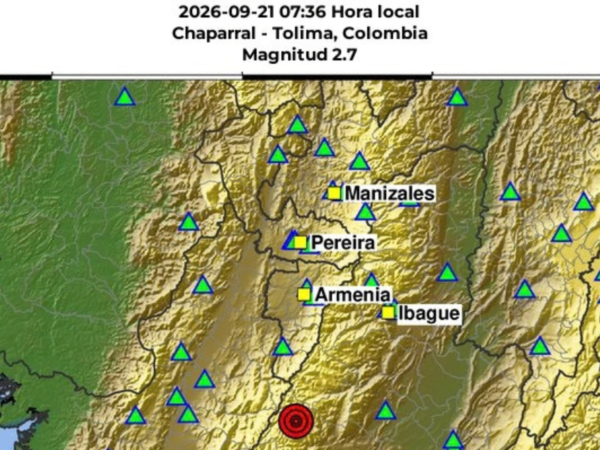 Temblores en Chaparral - Tolima