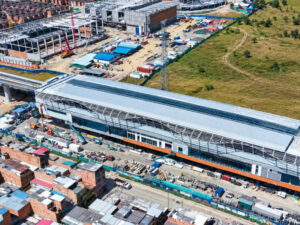 La Línea 1 del Metro de Bogotá llegó al 83,73 % de avance .