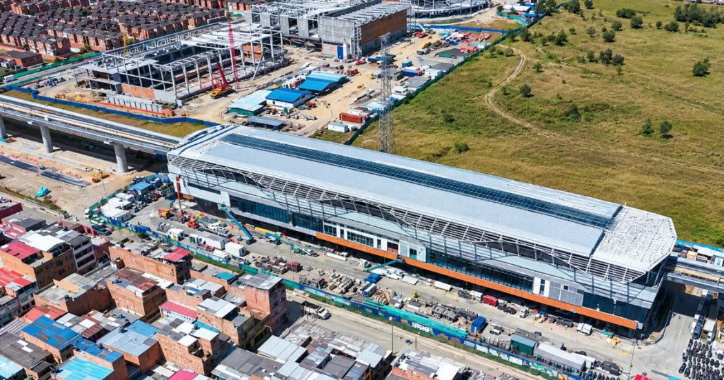 La Línea 1 del Metro de Bogotá llegó al 83,73 % de avance .