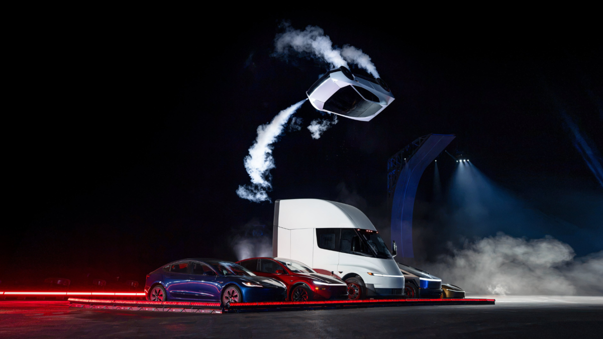 Nuevo deportivo eléctrico de Tesla.