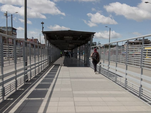 El vagón 2 de la estación Biblioteca Tintal de TransMilenio estará cerrado.
